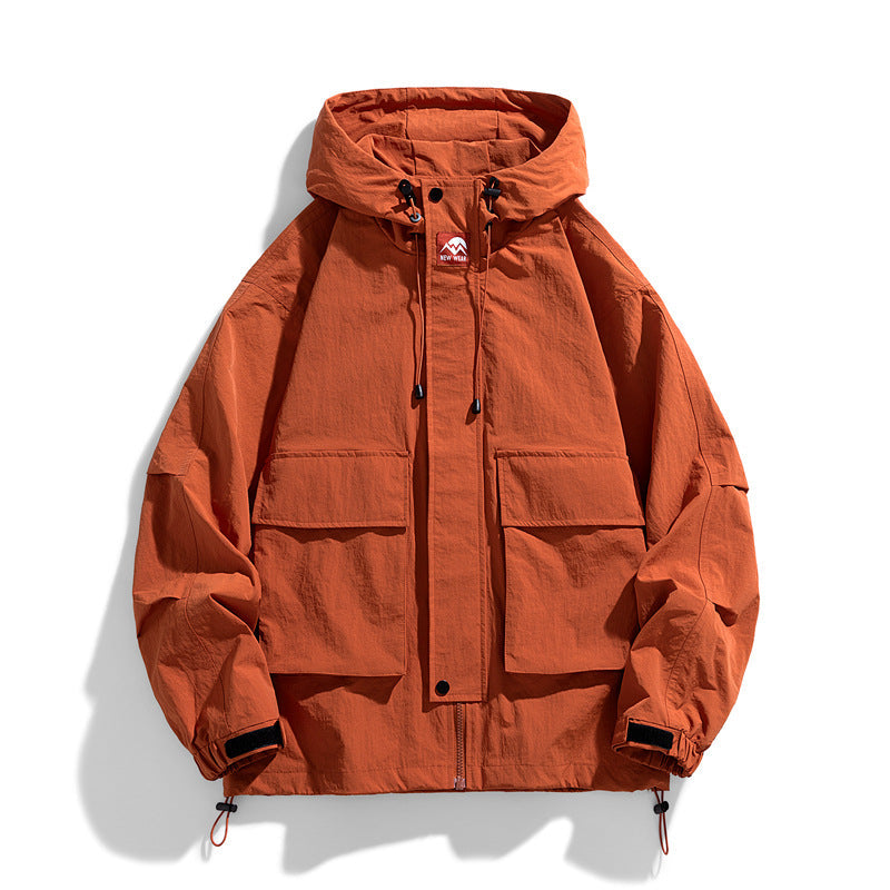Outdoor Windproof Waterproof Hooded Jacket