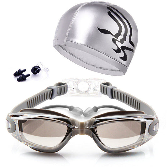Waterproof Anti-Fog Swimming Goggles