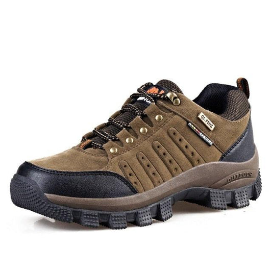 Brown Men's Waterproof Outdoor Hiking Shoes
