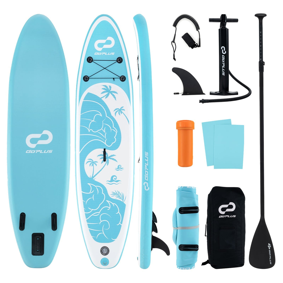 10/11-Foot Inflatable Stand Up Paddle Board