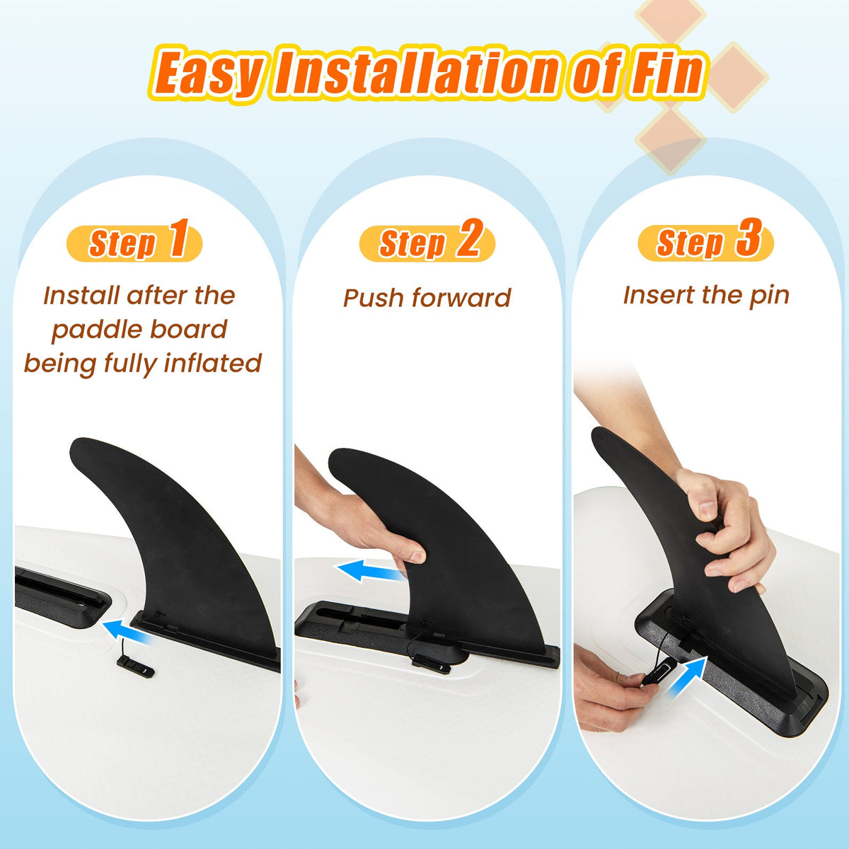 11-Foot Premium Inflatable SUP Paddle Board