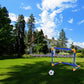 Mini Foldable Plastic Soccer Goal Set