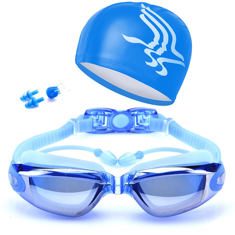 Waterproof Anti-Fog Swimming Goggles