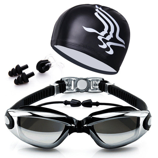 Waterproof Anti-Fog Swimming Goggles