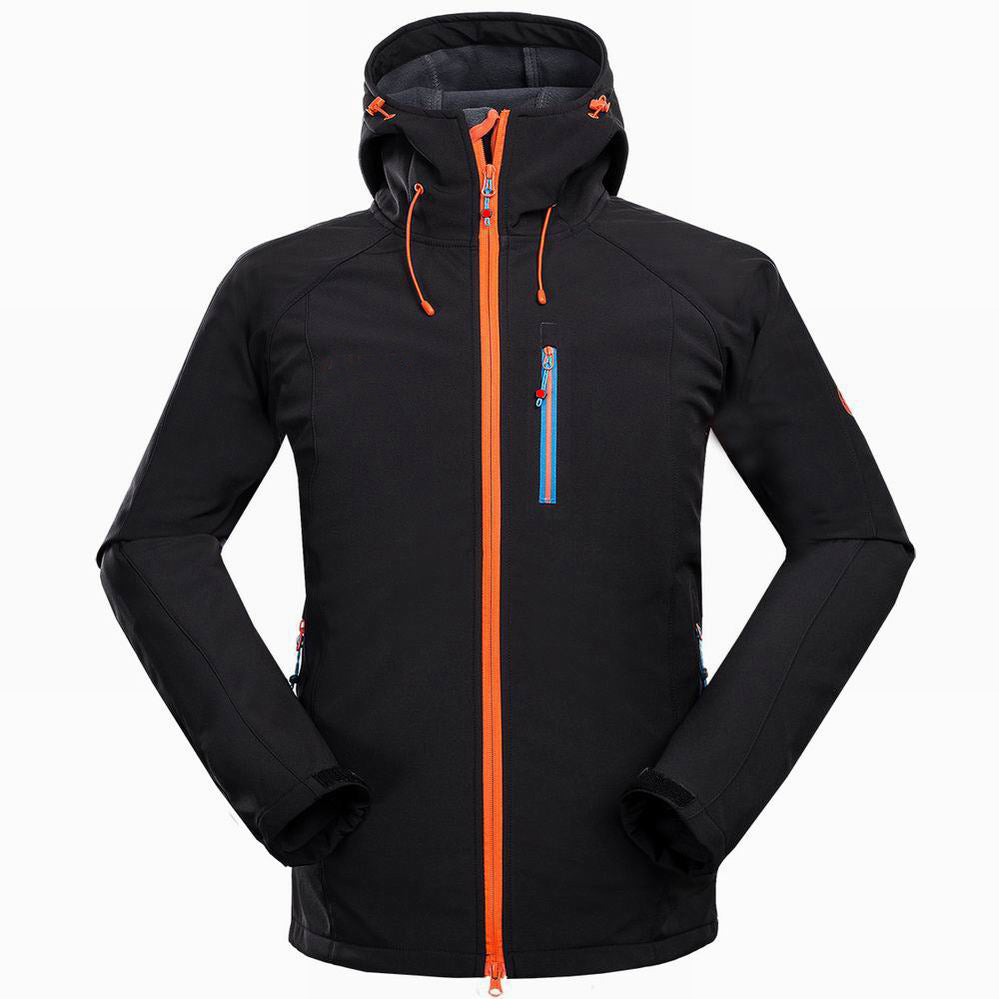Men's Outdoor Windproof Soft Shell Jacket
