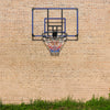 45 x 29 Inch Wall-Mounted Basketball Hoop