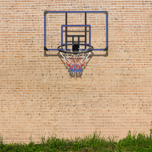 45 x 29 Inch Wall-Mounted Basketball Hoop