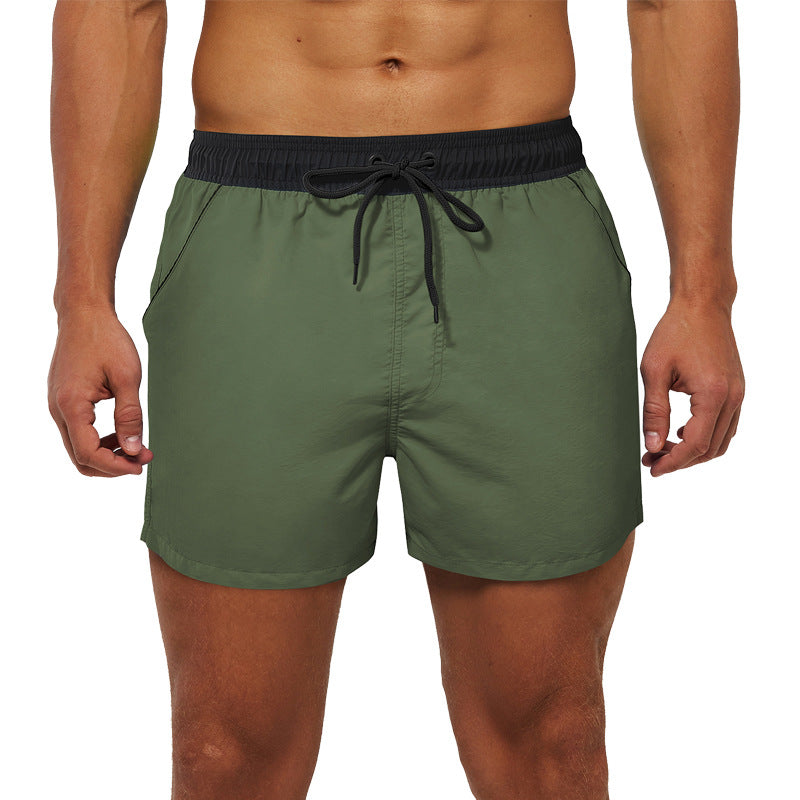 Men's Adjustable Swim Trunks with Mesh Liner