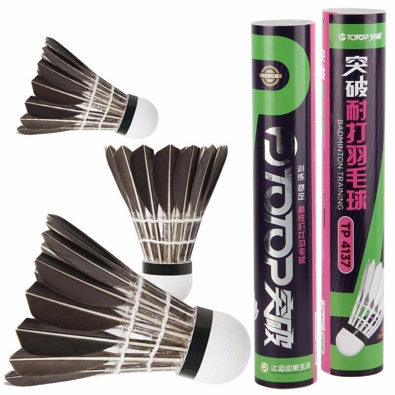 12-Piece Badminton Shuttlecock Set
