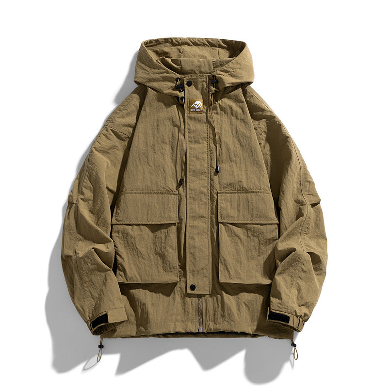 Outdoor Windproof Waterproof Hooded Jacket