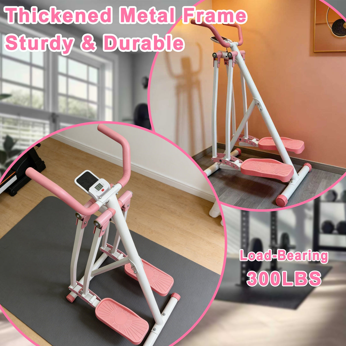 Foldable Air Walk Elliptical Cross Trainer