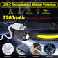 USB Rechargeable Waterproof LED Headlamp