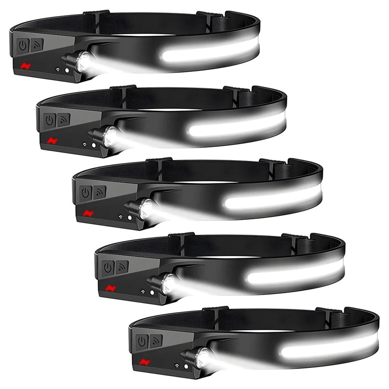 USB Rechargeable Waterproof LED Headlamp