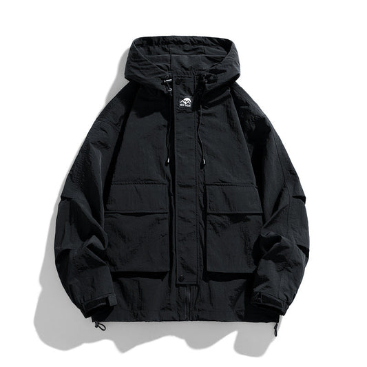 Outdoor Windproof Waterproof Hooded Jacket