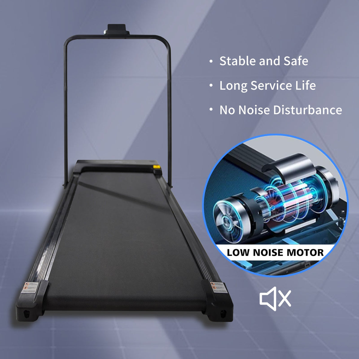 2-in-1 Folding Under Desk Walking Pad