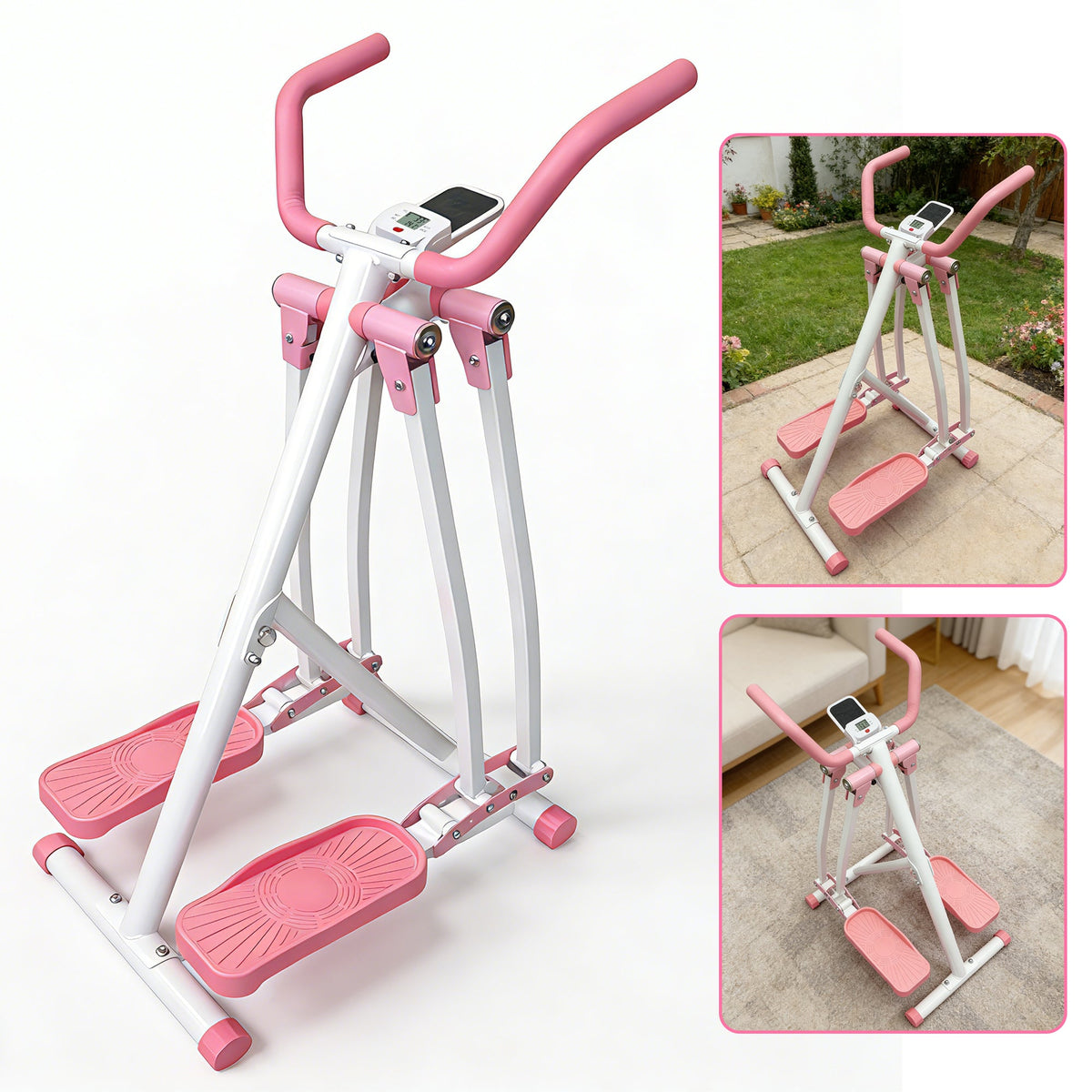 Foldable Air Walk Elliptical Cross Trainer
