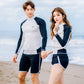 Couple Split Diving Snorkeling Swimsuit