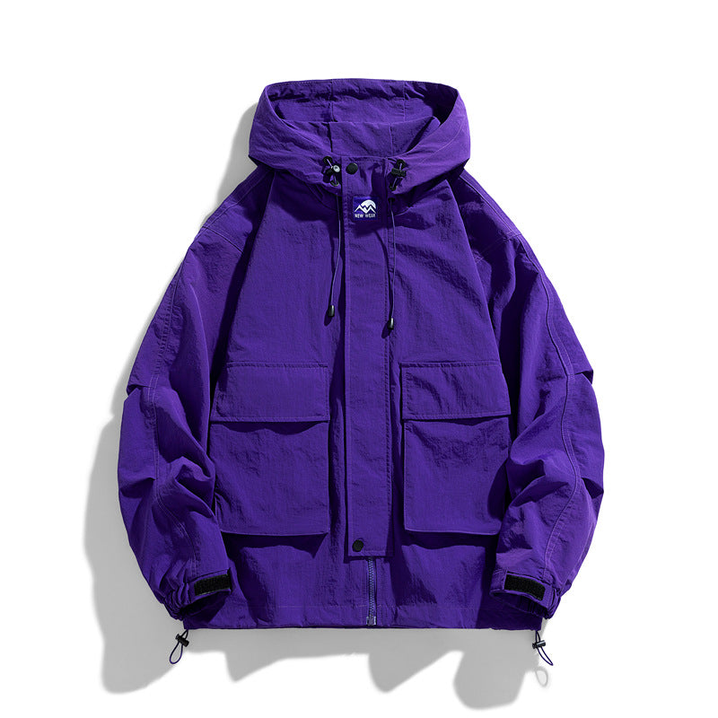 Outdoor Windproof Waterproof Hooded Jacket