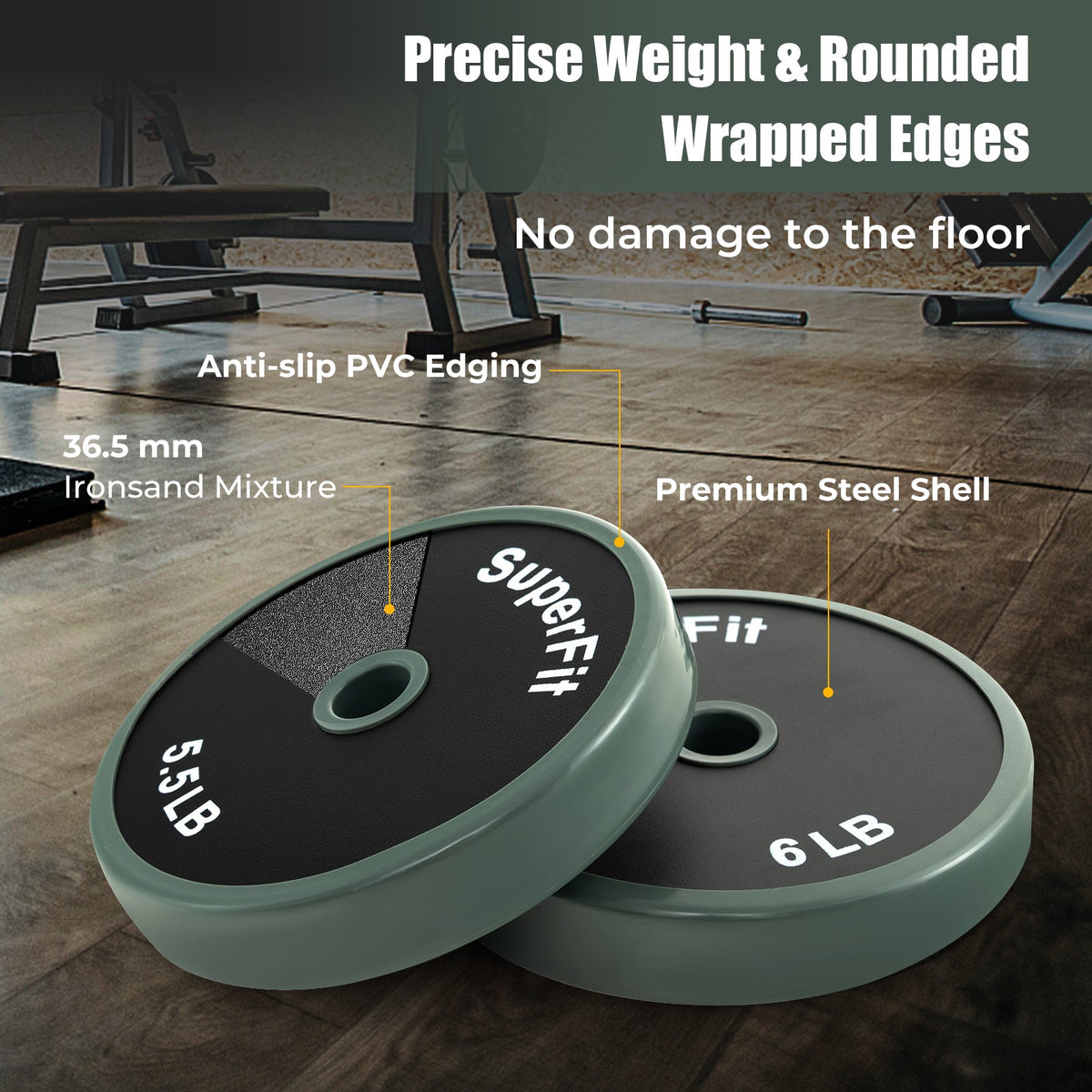 4-in-1 Adjustable Weight Dumbbell Set