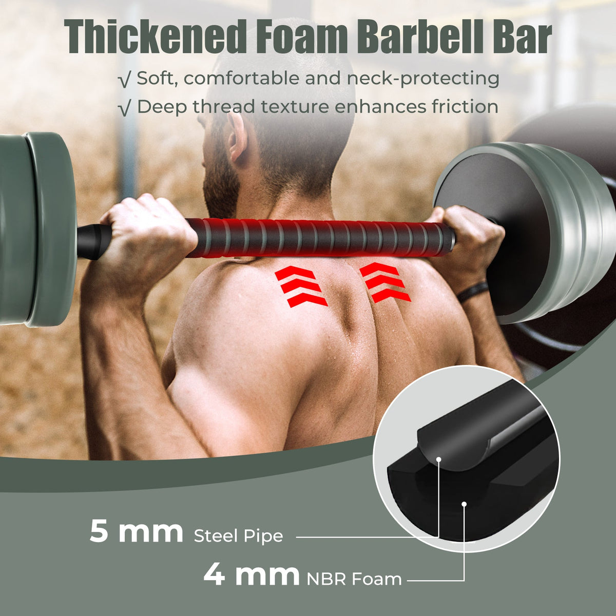 4-in-1 Adjustable Weight Dumbbell Set