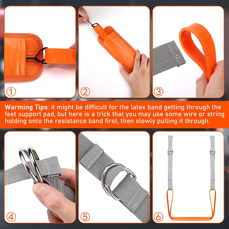 Pull Up Assistance Resistance Bands Set