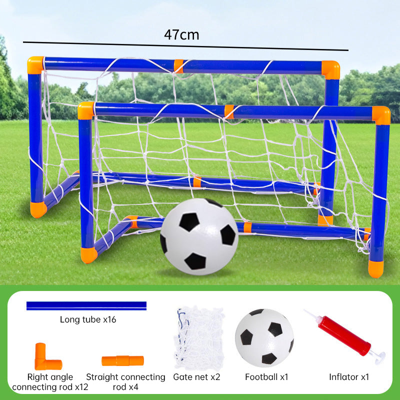 Mini Foldable Plastic Soccer Goal Set