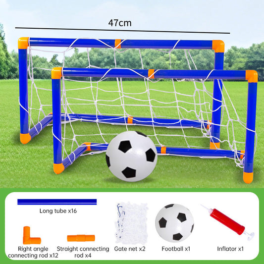 Mini Foldable Plastic Soccer Goal Set