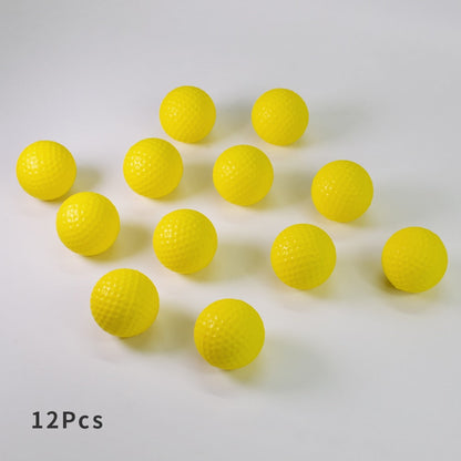 12-Piece Foam Practice Golf Balls