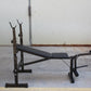 Olympic Weight Bench Press Set with Squat Rack