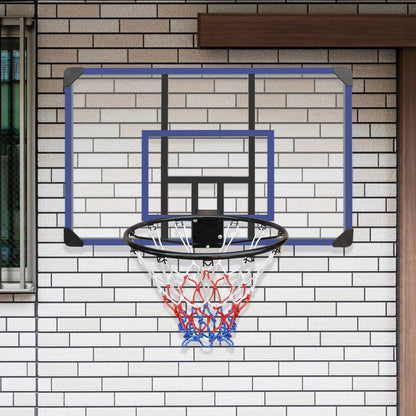 45 x 29 Inch Wall-Mounted Basketball Hoop