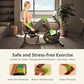 Black Magnetic Recumbent Exercise Bike