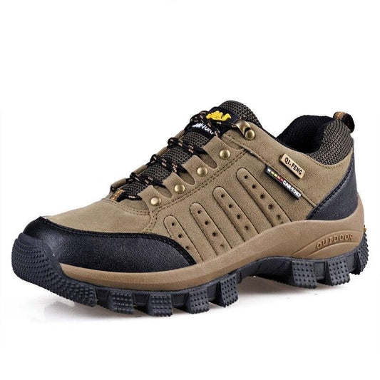 Brown Men's Waterproof Outdoor Hiking Shoes