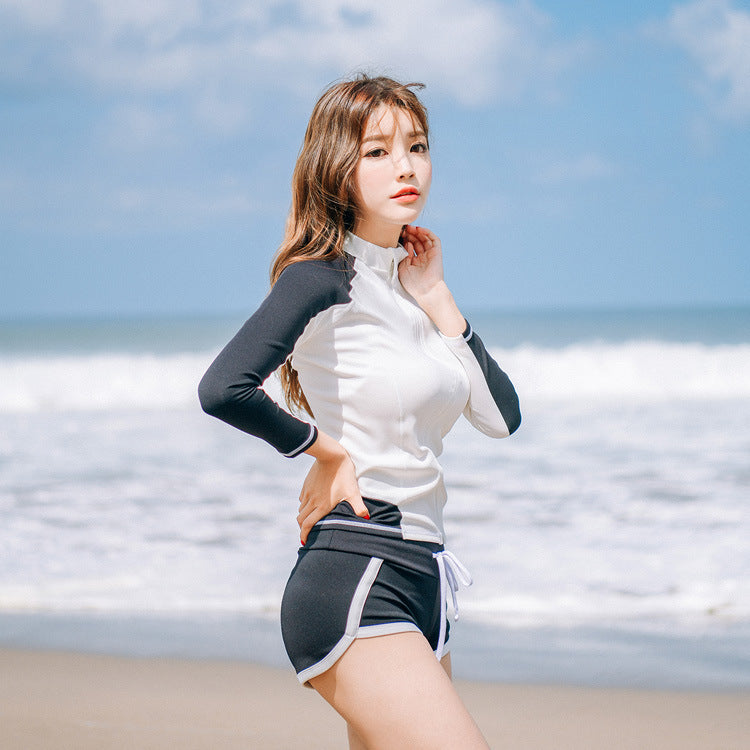 Couple Split Diving Snorkeling Swimsuit