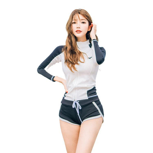 Couple Split Diving Snorkeling Swimsuit