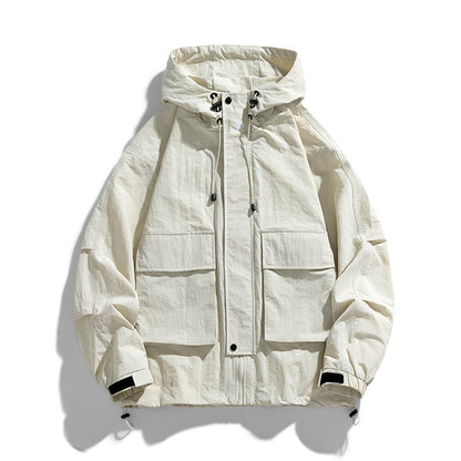 Outdoor Windproof Waterproof Hooded Jacket