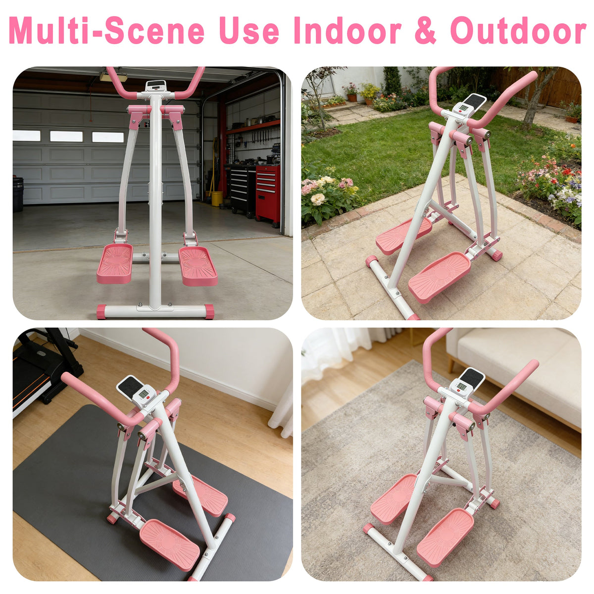 Foldable Air Walk Elliptical Cross Trainer