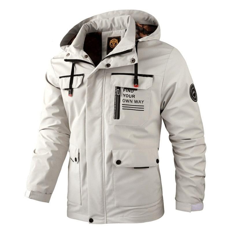 Men's Waterproof Hooded Winter Jacket