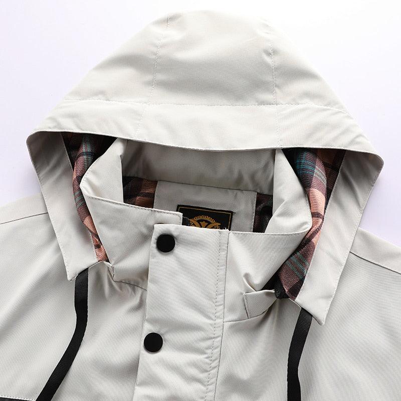 Men's Waterproof Hooded Winter Jacket