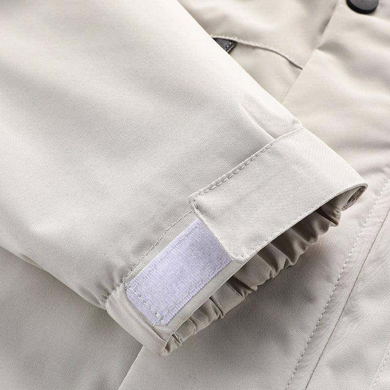 Men's Waterproof Hooded Winter Jacket