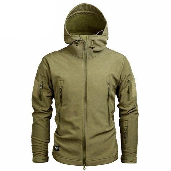 Men's Green Camouflage Lightweight Outdoor Jacket