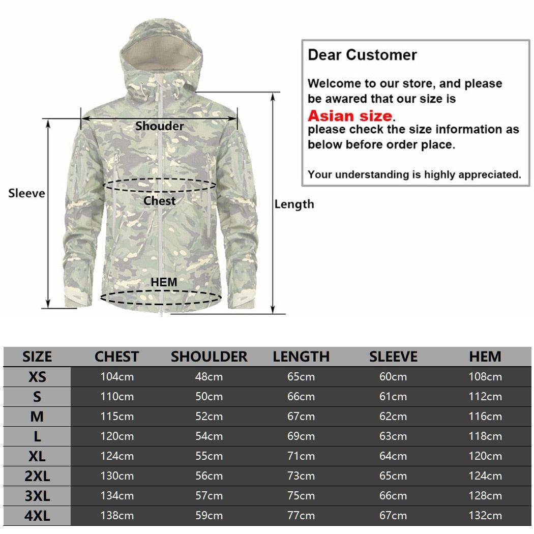 Men's Green Camouflage Lightweight Outdoor Jacket