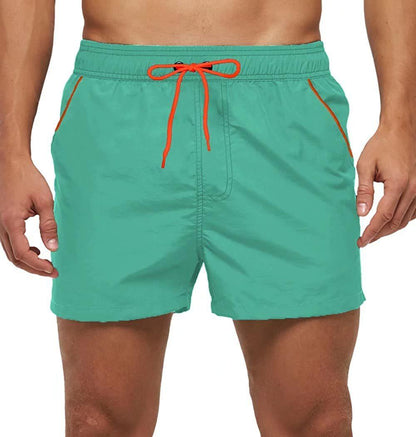 Men's Adjustable Swim Trunks with Mesh Liner