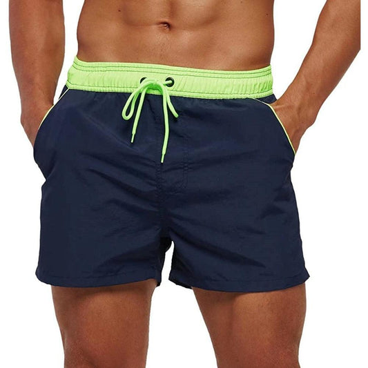 Men's Adjustable Swim Trunks with Mesh Liner