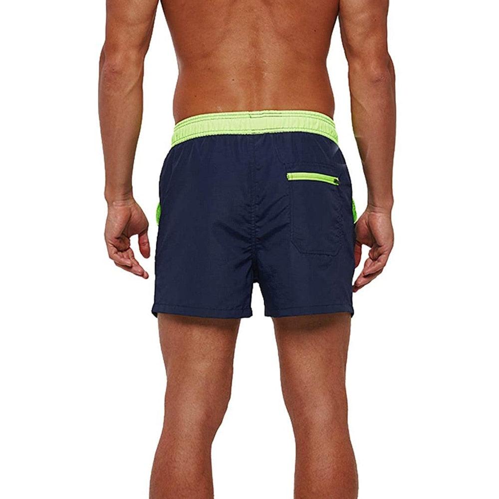 Men's Adjustable Swim Trunks with Mesh Liner