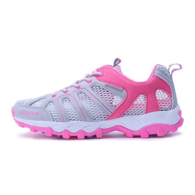 Men's Waterproof Lightweight Leather Hiking Shoes