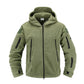 Men's Lightweight Tactical Fleece Hooded Jacket