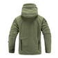 Men's Lightweight Tactical Fleece Hooded Jacket