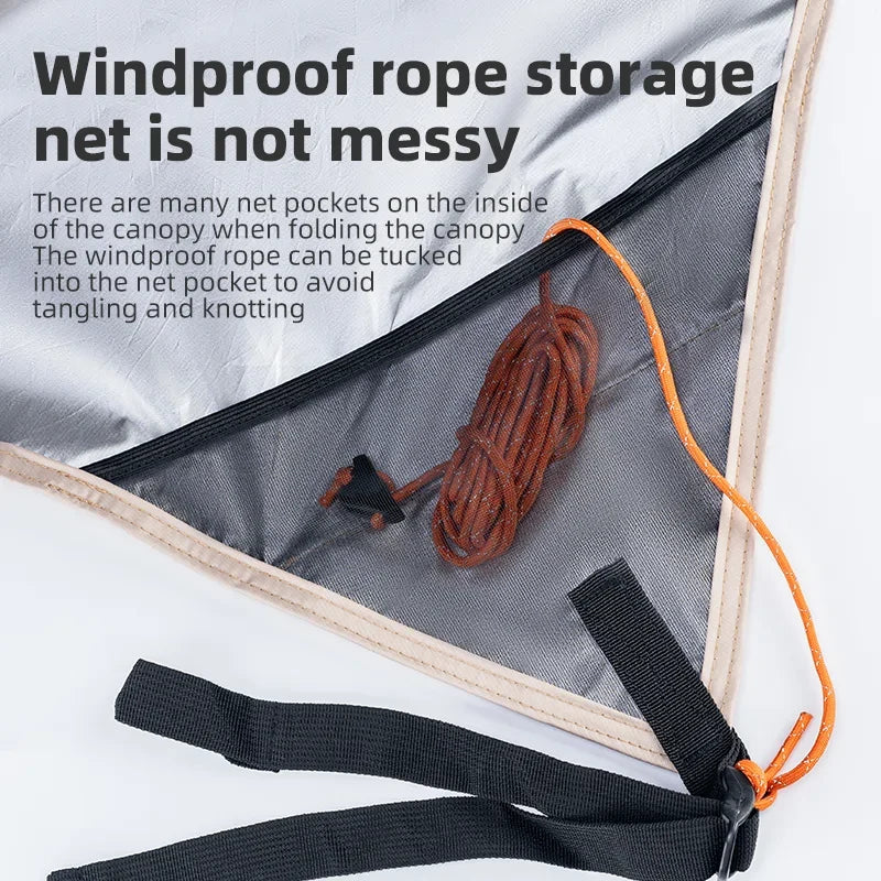 Waterproof UPF50+ Camping Canopy Sun Shelter