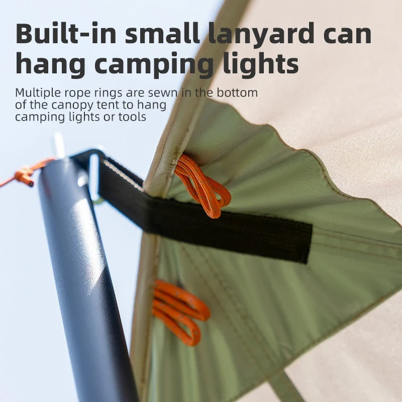 Waterproof UPF50+ Camping Canopy Sun Shelter