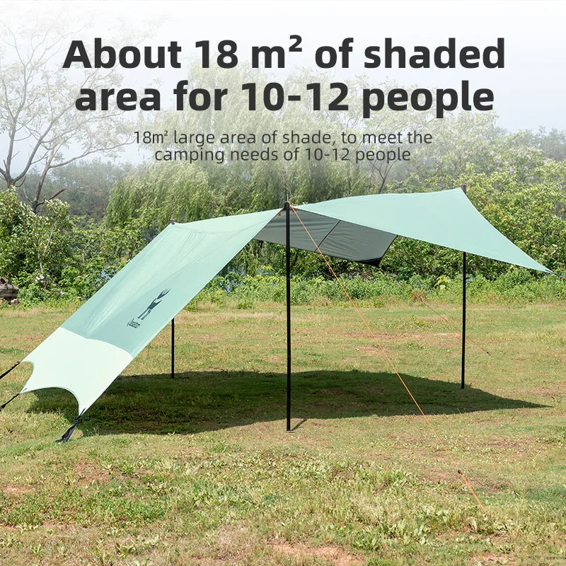Waterproof UPF50+ Camping Canopy Sun Shelter